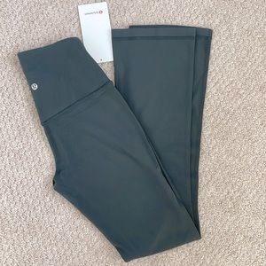 NWT Lululemon Align High-Rise Mini-Flared Pant 28" Graphite Grey Size 4